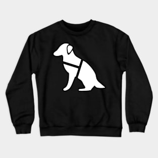 Service dog Crewneck Sweatshirt